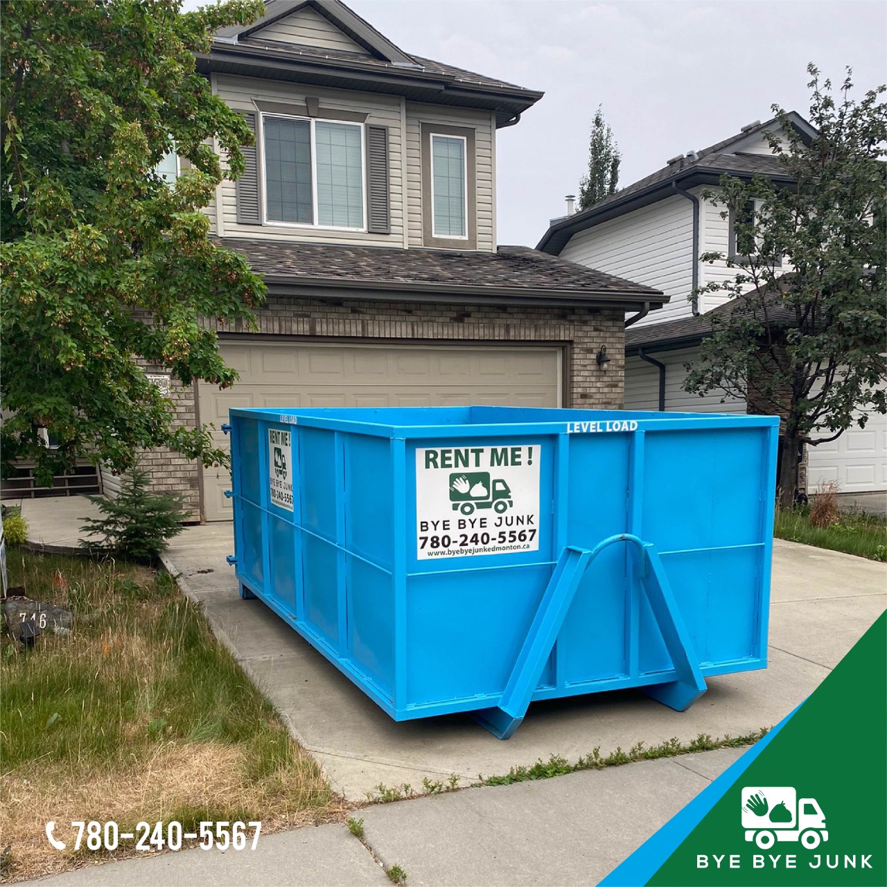 Bin Rentals Edmonton - Bye Bye Junk