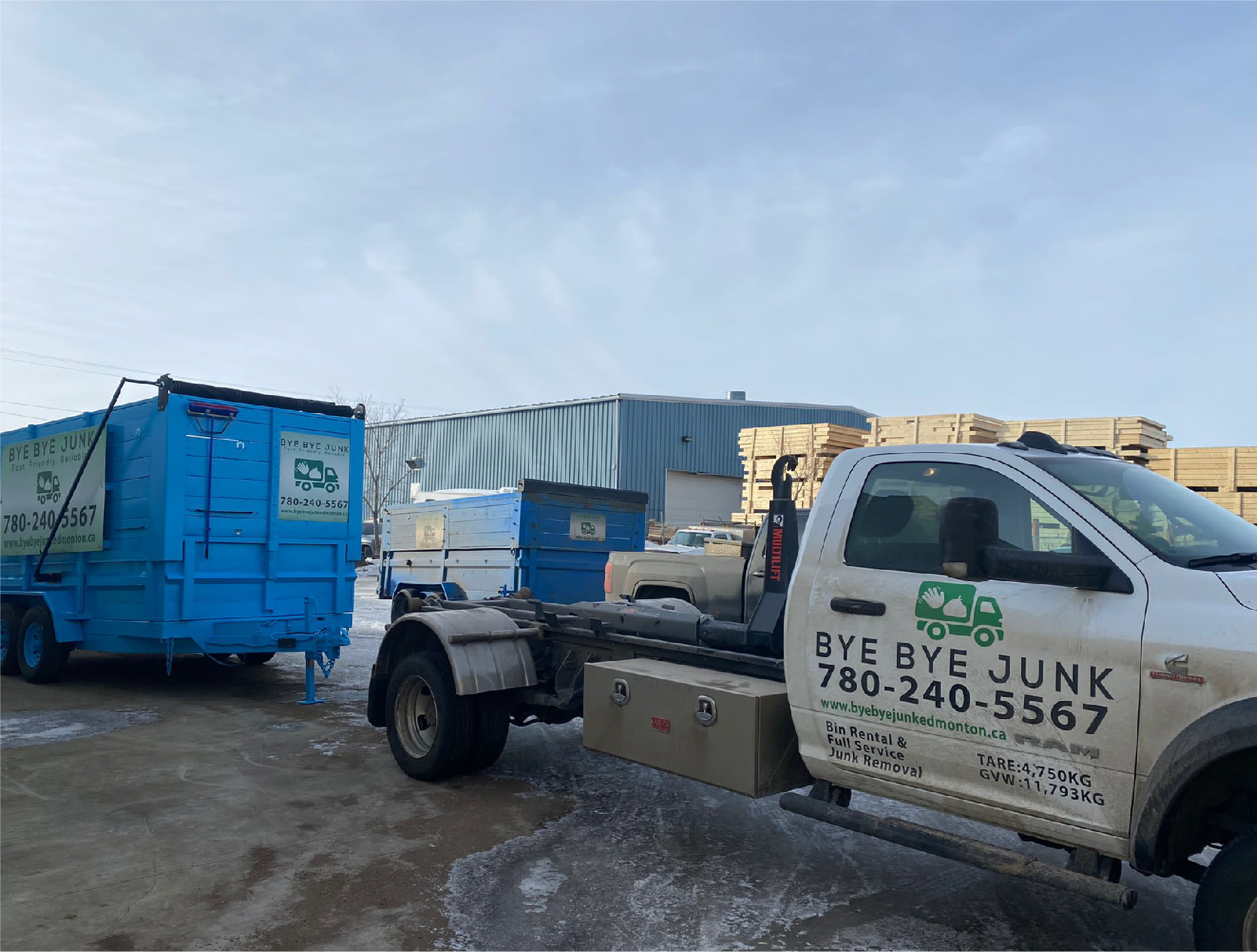 Junk Removal Edmonton Knows and Trusts | Bye Bye Junk
